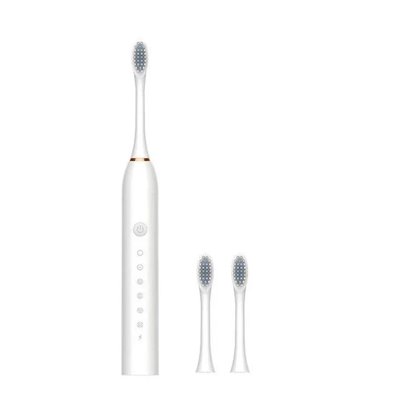 Electric Ultrasonic Toothbrush – 6 Speed Modes Soft Bristle USB Rechargeable Waterproof Tooth Cleaner | Automatic Toothbrush for Adults & Couples