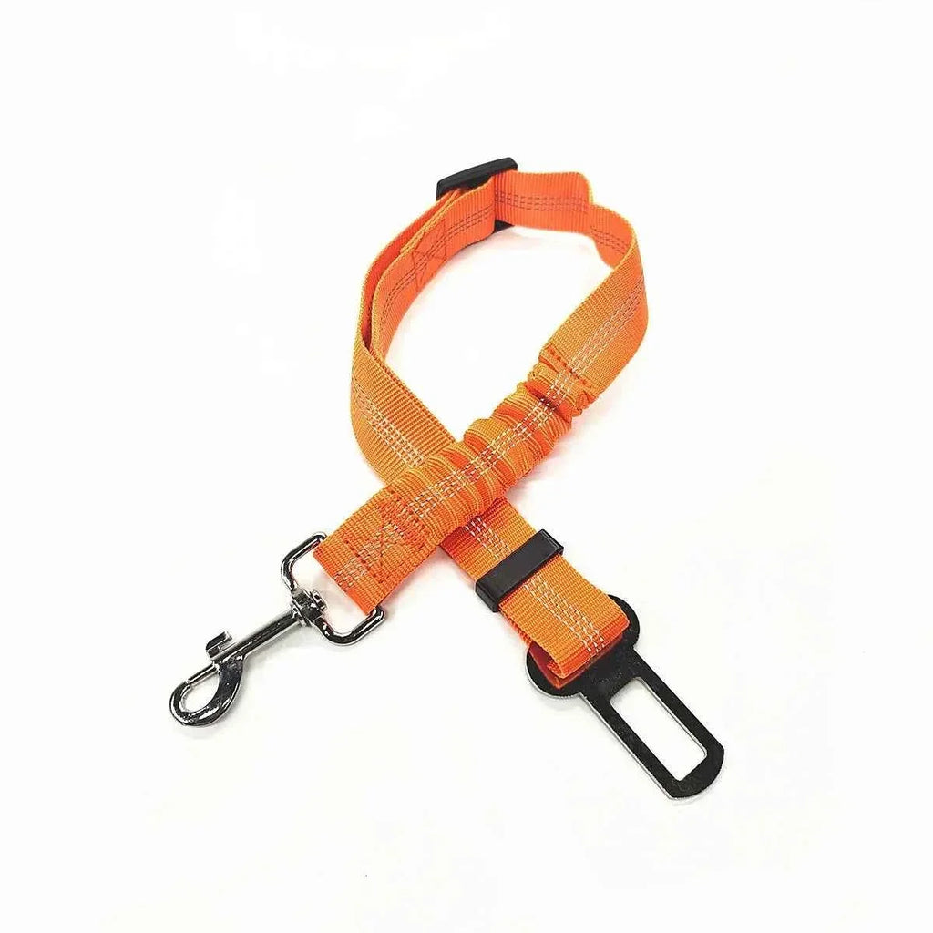 Pet Car Seat Belt Harness – Adjustable Safety Clip for Dogs & Cats