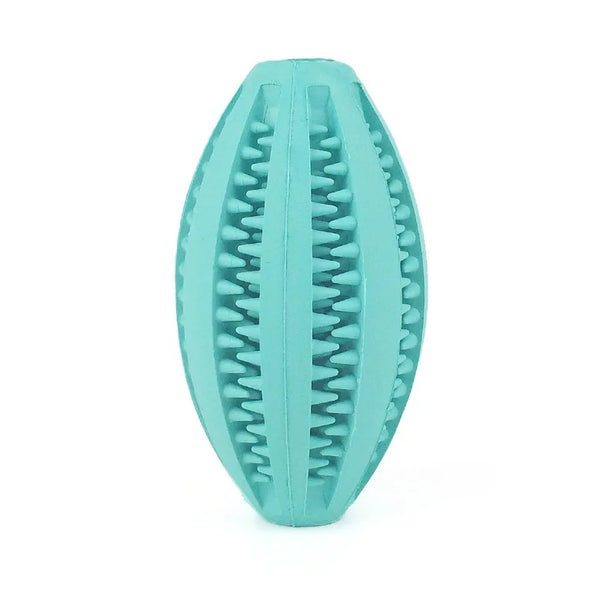 Pet Dog Chew Toys Teeth Cleaning Snack Ball Pet Dog Toy Ball Natural Rubber Super Tough Interactive Bouncy Pet Supplies