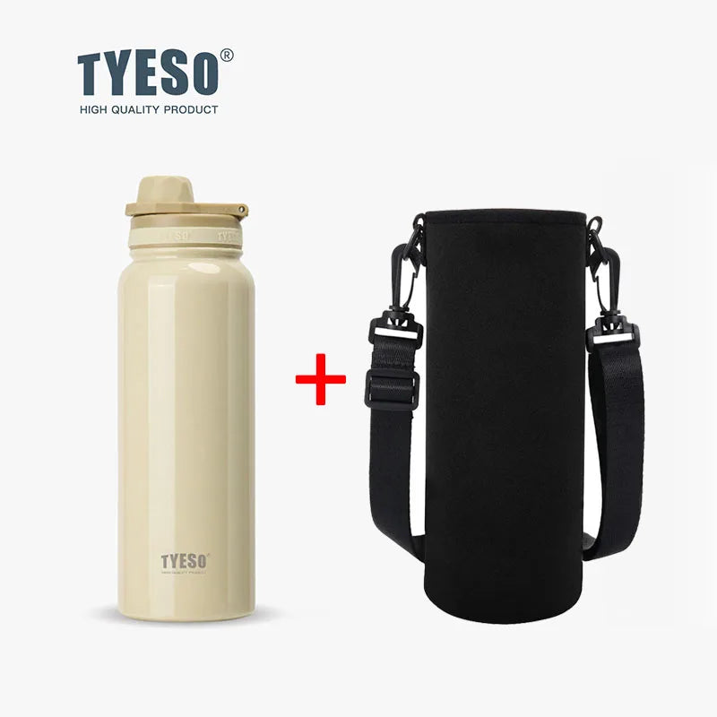 Stainless Steel Thermal Water Bottle – Portable Vacuum Insulated Tumbler for Hot & Cold Drinks, Sports & Travel