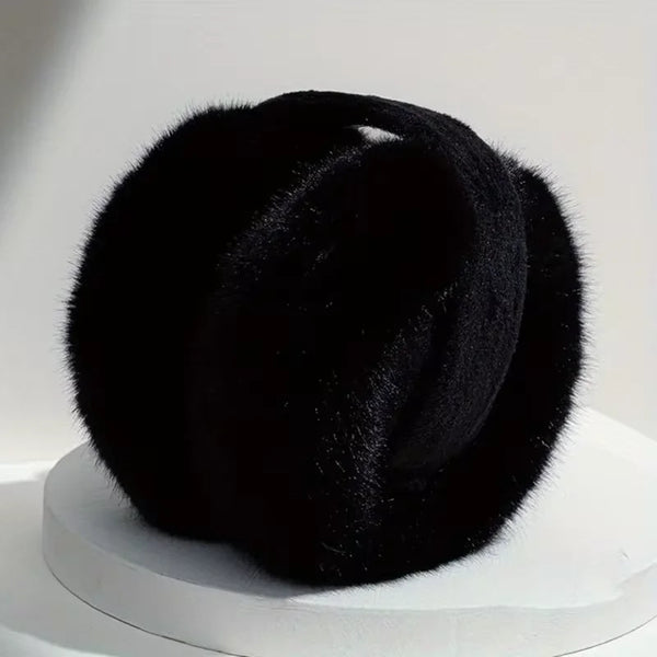 Solid Soft Plush Winter Earmuffs – Unisex Warm Ear Covers for Outdoor Use | Fashion Fleece Earflap Protection for Men & Women