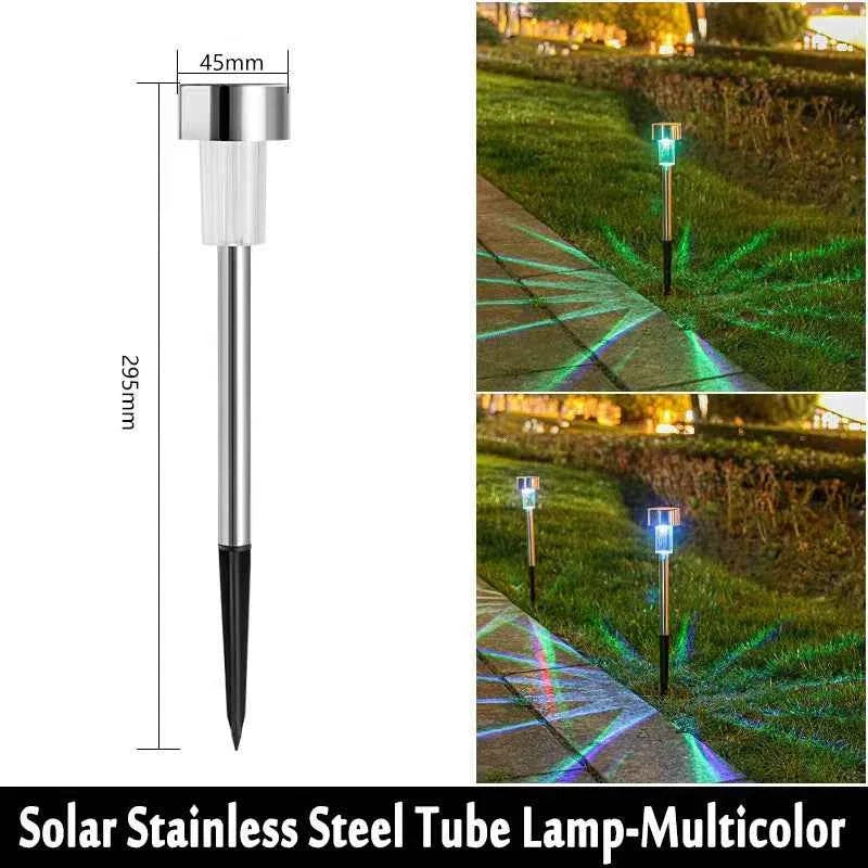 10-Pack Solar Outdoor Lights Garden Lanterns