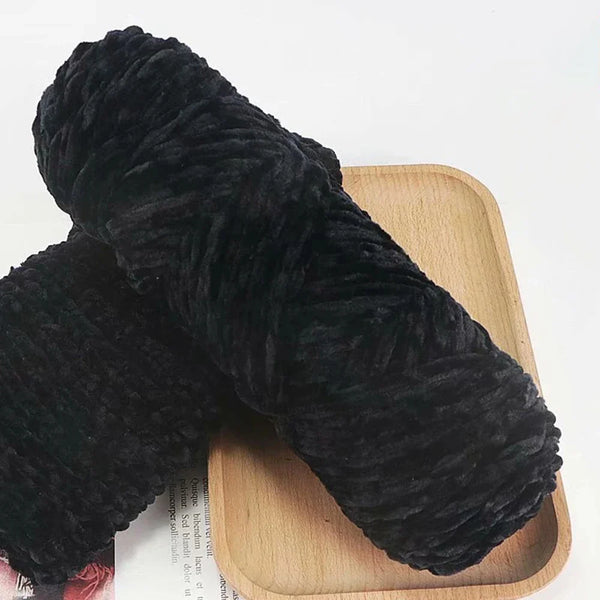 95g Chenille Soft Velvet Yarn Blended Knitting Wool Crochet Handmade Scarf Coat Baby Blanket And Hat
