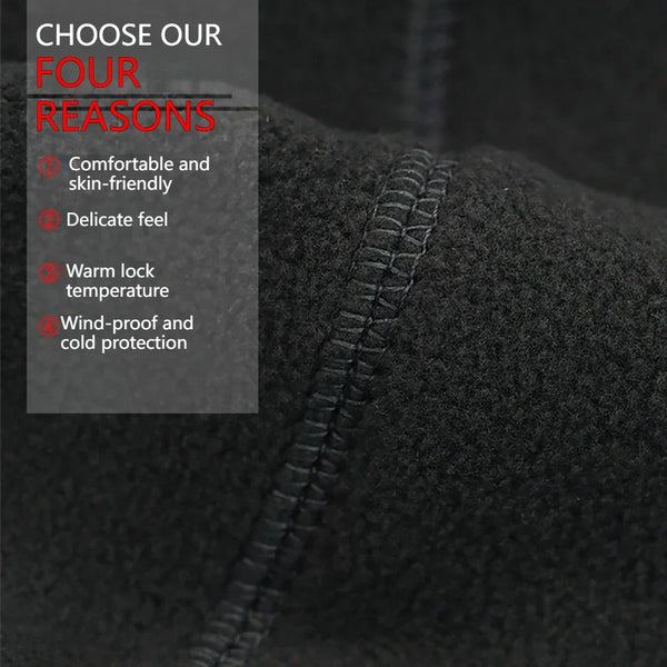 KoKossi Winter Fleece Windproof Cap – Warm Outdoor Sports Hat for Men, Thermal Ski, Cycling, Hiking & Camping Beanie