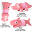3PCS DIY Pop Tube Dinosaur Sensory Bendable Push It Decompression Pipe Anti-stress Fidget Tubes Autism ADHD Bellows Toy Kid Gift