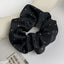 1/3PCS Satin Scrunchies with Rhinestones – Soft & Comfortable Hair Ties for Ponytails and Stylish Hair Accessories
