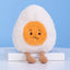 Cute Cartoon Egg & Toast Plush Toy – Breakfast Expression Stuffed Doll Pillow | Soft Baby Comfort Toy & Christmas Gift