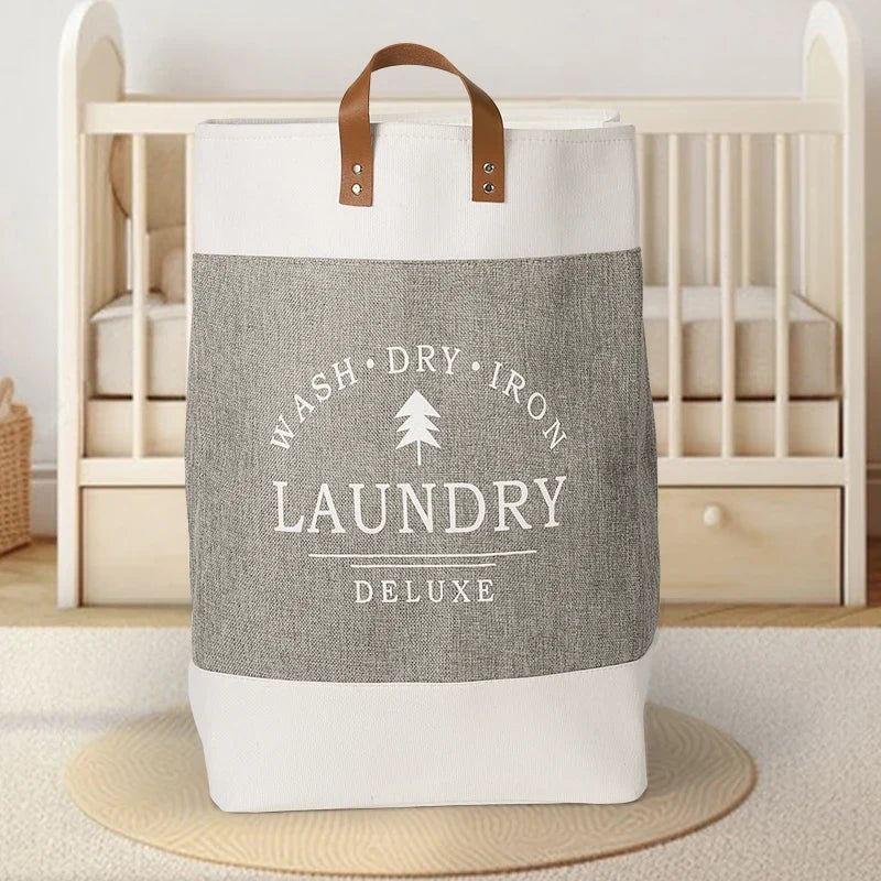 Eco-Friendly Foldable Laundry Basket – Large & Portable