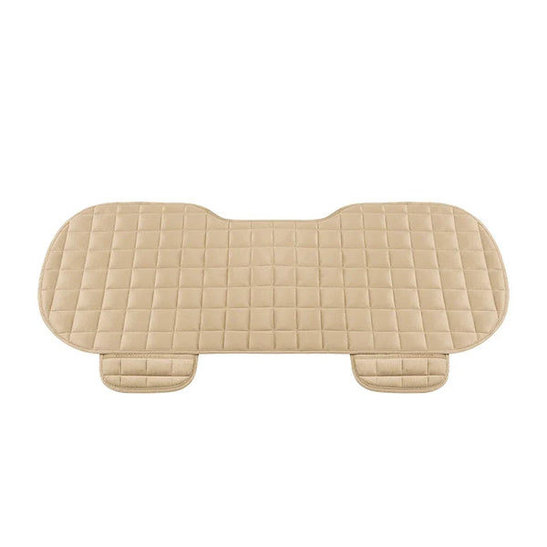 Car Seat Cover Front Rear Flocking Cloth Cushion Non Slide Winter Auto Protector Mat Pad Keep Warm Universal Fit Truck Suv Van