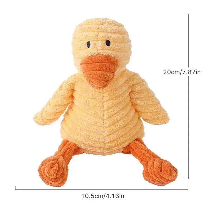 Plush Donkey Squeaky Dog Toy for Gentle Play