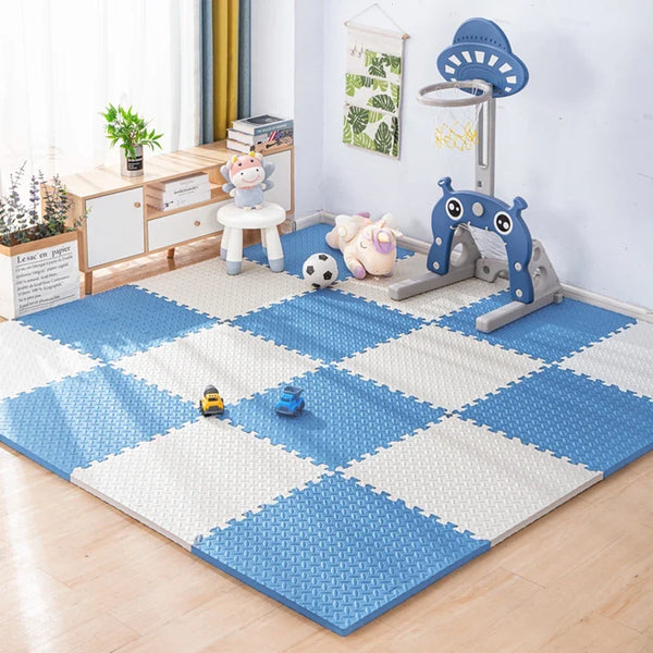 Puzzle Foam Play Mat for Children – Interlocking Tiles Baby Carpet, Kids’ Floor Padding for Home & Workout