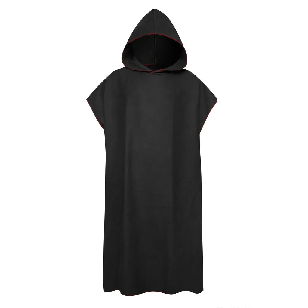 Quick Dry Changing Robe Hooded Absorbent Bathrobe Super Absorbent Bath Towel for Swimming Fitness Yoga Beach