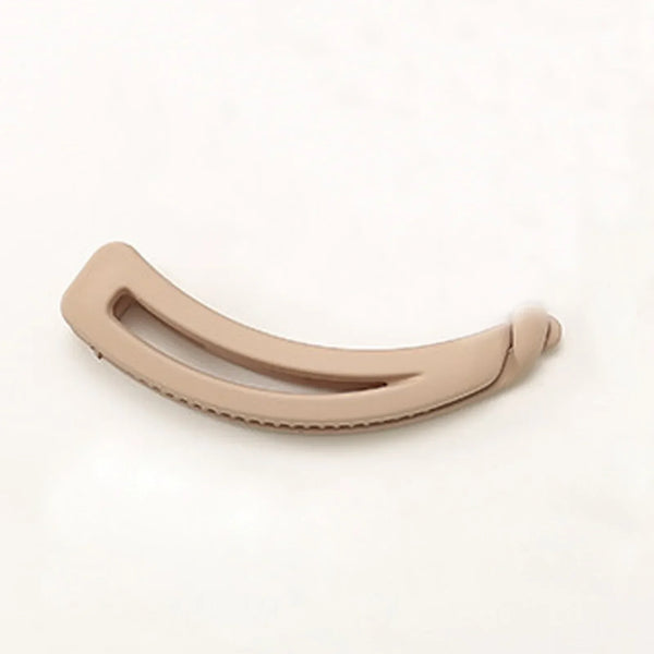 Matte Vintage Banana Clip for Curly Long Straight Short Hair Claw Women Girls Hair Styling Ponytail Holder Hairpin Clamp Grip