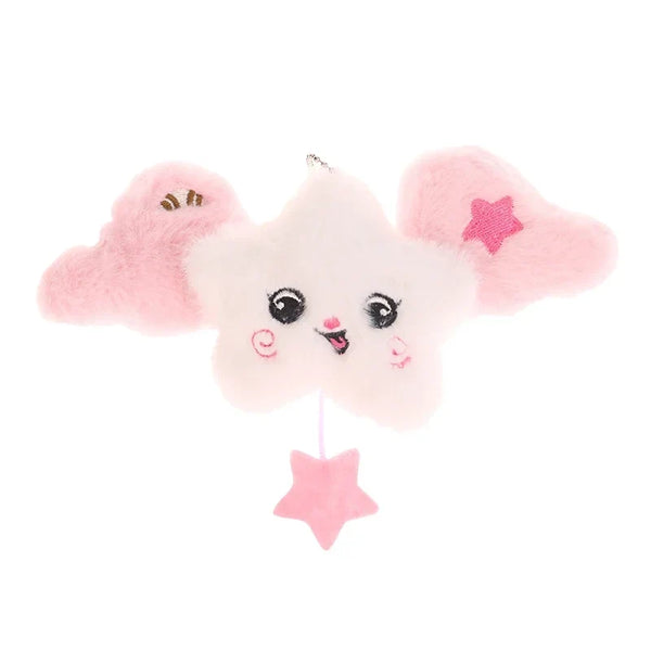 1PC Star Pendant Key Chain Doll Album Plush Pendant Doll School Bag Decoration Gifts