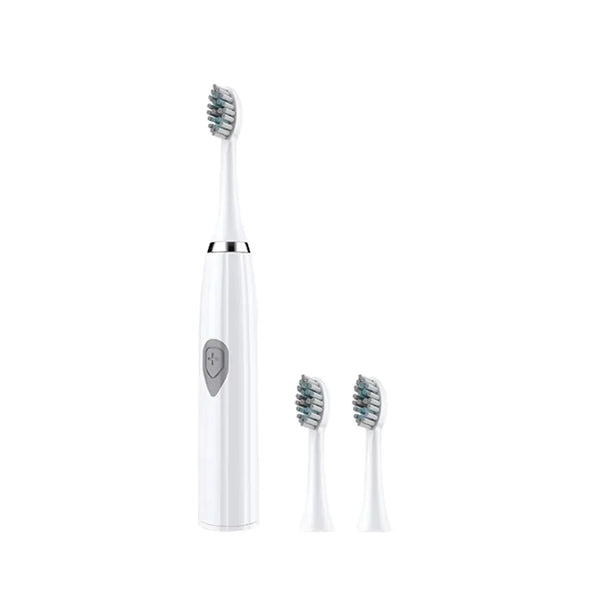 Electric Toothbrush for Adults – Automatic Couples Set with Random Brush Head Colors | Rechargeable Tooth Cleaner for Home & Travel Use