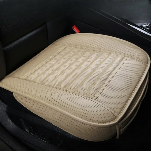 Universal Car Seat Cover Breathable PU Leather Pad Mat For Auto Chair Cushion Car Front Seat Cover Four Seasons Anti Slip Mat