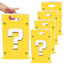 30pcs Super Mario Themed Gift Bags with Handle – Yellow Mario Party Favor Bags for Kids Birthday, Baby Shower & Themed Party Decorations