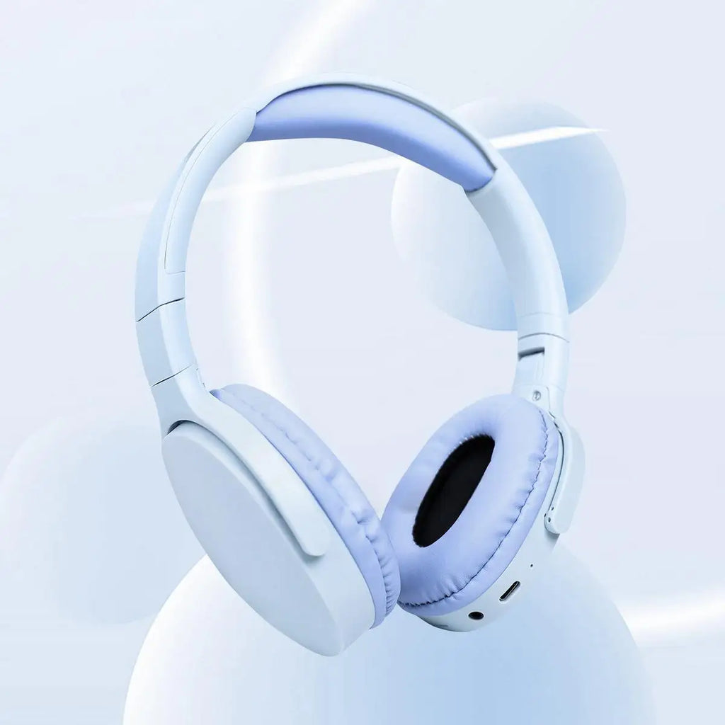 Bluetooth Wireless Over-Ear Headphones – Deep Bass, Long Battery Life