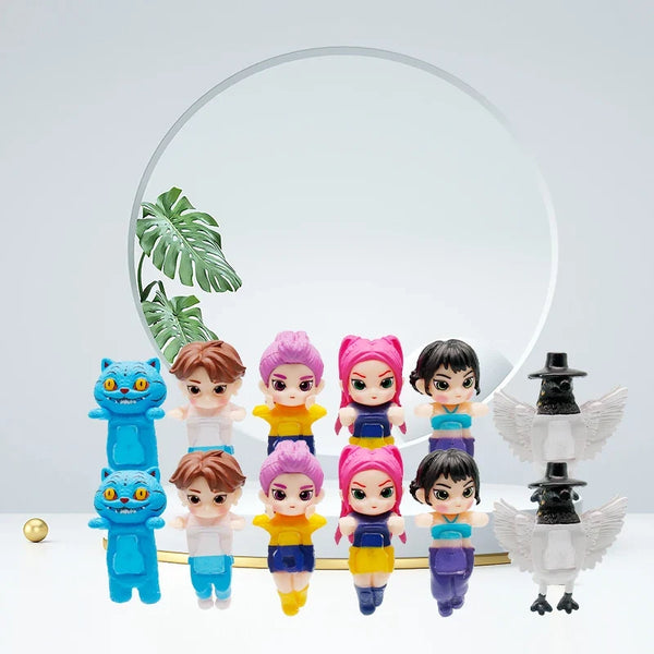 2025 Hot selling K pop Demon Hunters Blind Box Series Anime Figures Ornaments Dolls Fans Children Birthday Gift Random Blind Box