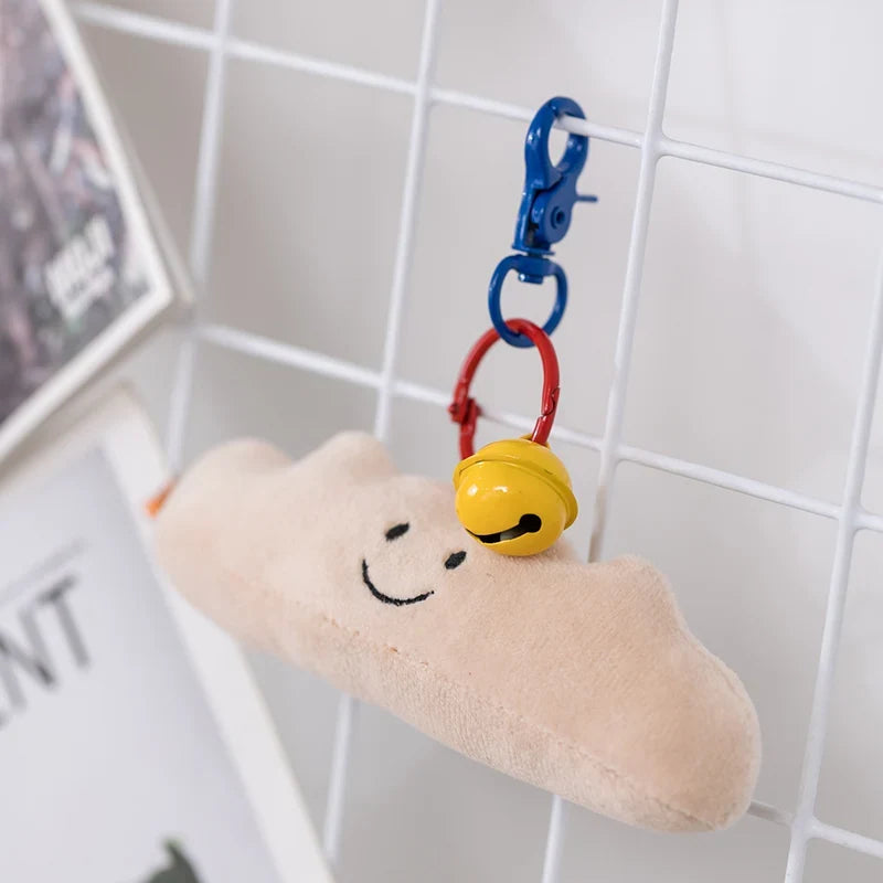 Cute Cartoon Egg & Toast Plush Toy – Breakfast Expression Stuffed Doll Pillow | Soft Baby Comfort Toy & Christmas Gift