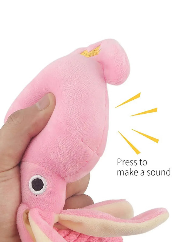 Supet Pet Octopus Plush Rope Toy – Bite-Resistant Interactive Dog Toy for Indoor & Outdoor Play