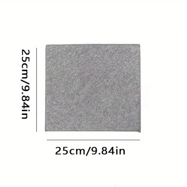 5/10/20PCS Kitchen Towels – Ultra-Fine Fiber Cleaning Cloth Set, Absorbent, Soft, and Stain-Removing Light Gray Towels