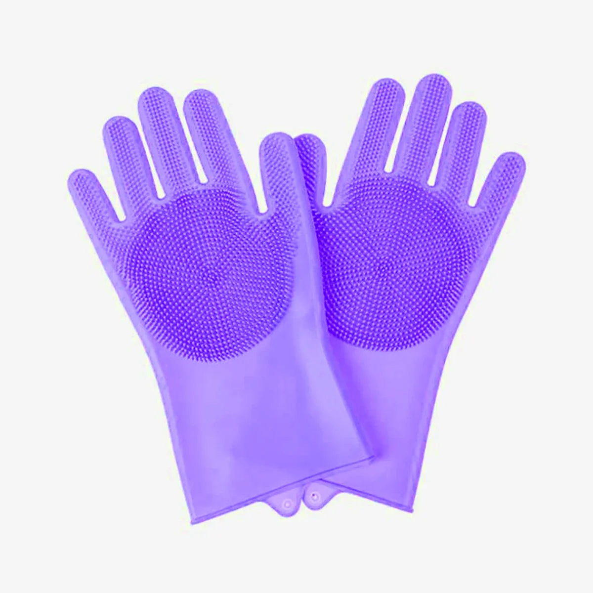 Dishwashing Cleanner Sponge Silicon Hair Removal Glove