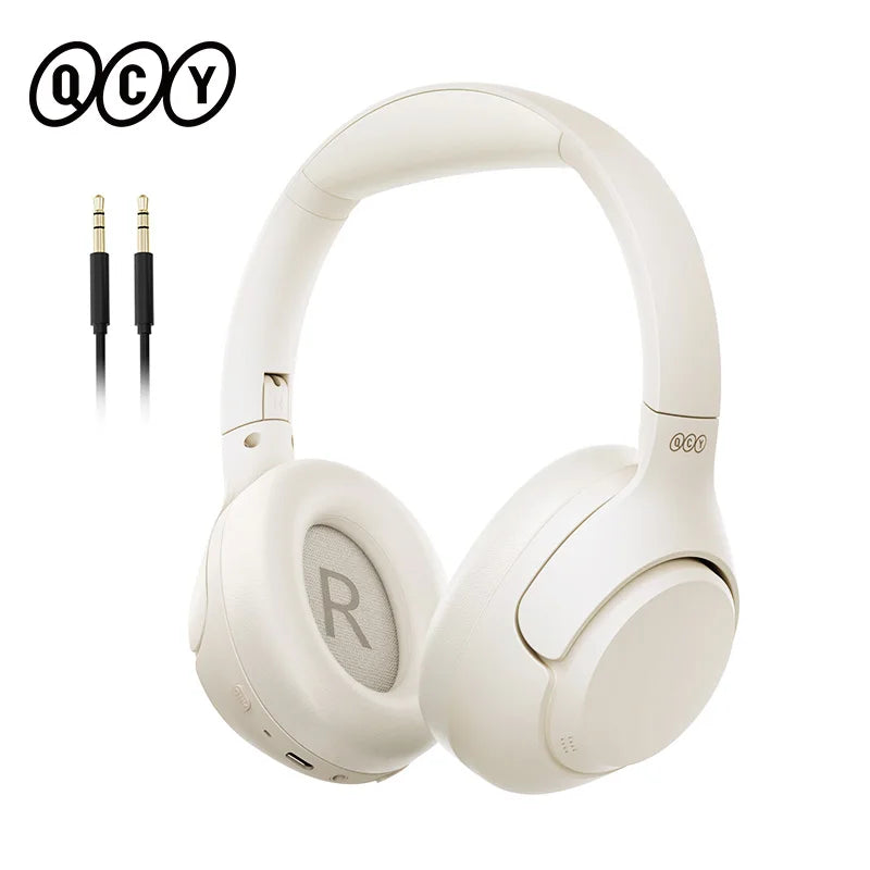 QCY H3 ANC Wireless Headphones – Hi-Res Over-Ear Bluetooth 5.4
