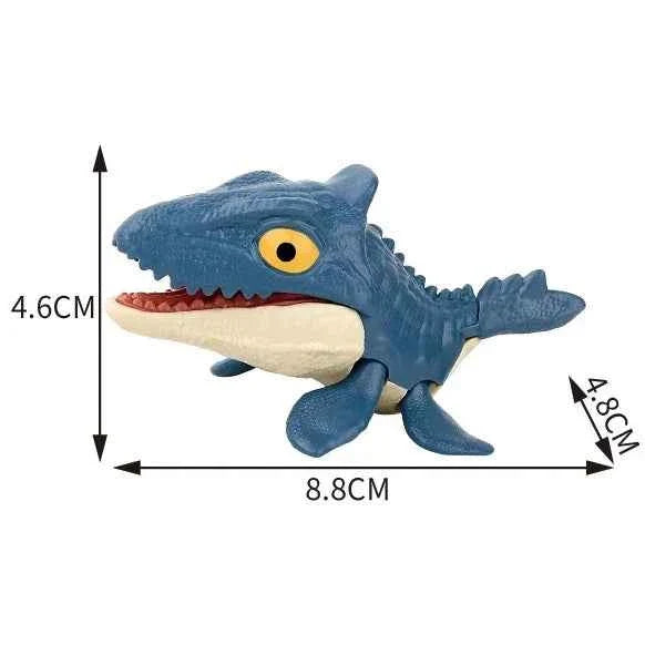 Jurassic Finger Dinosaur  Tyrannosaurus Model Toys for Kids Finger Biting Dinosaurs Movable Joints Dinosaur Toy for Boy Gift
