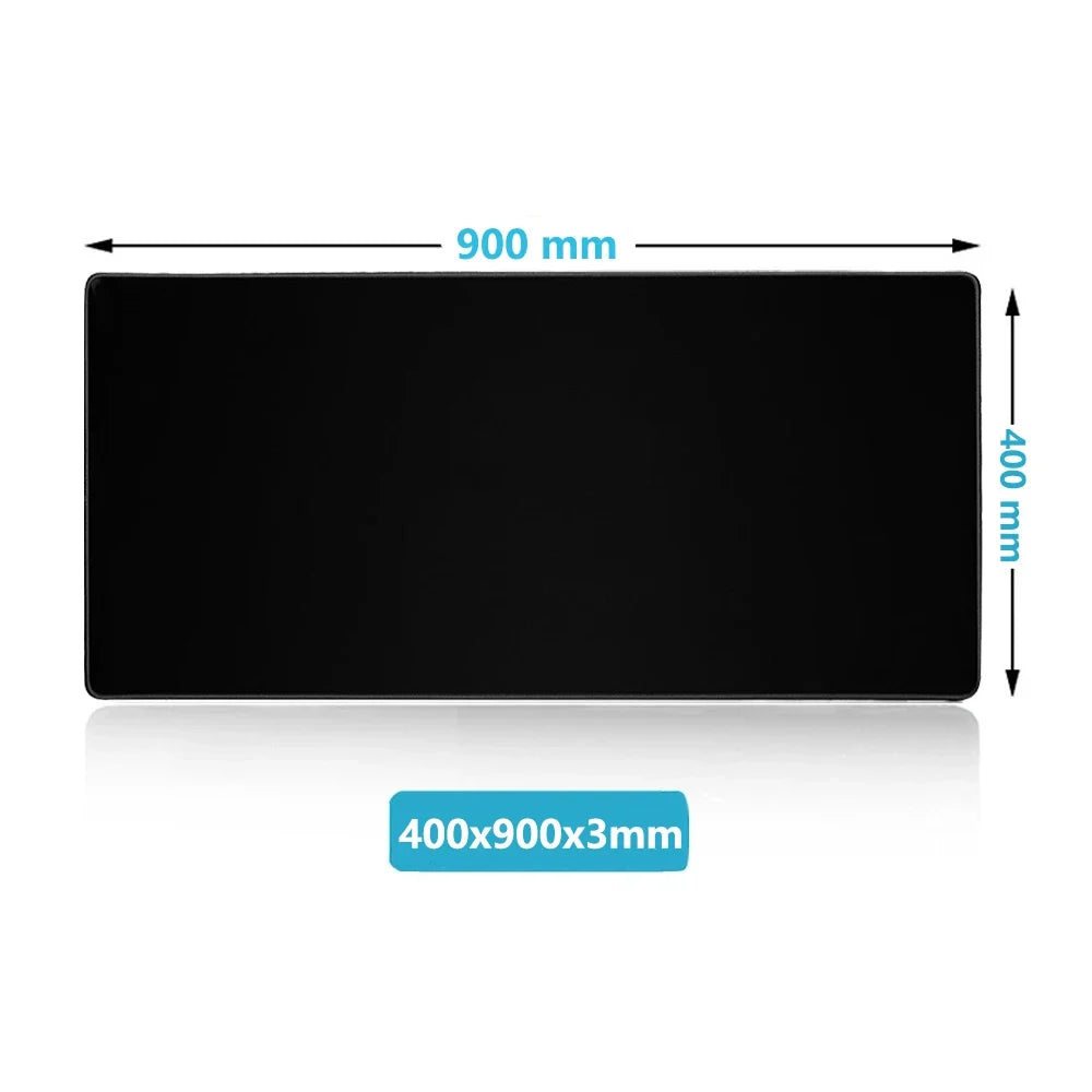 Gaming Large Mousepad – Anti-Slip Rubber Desk Mat with Stitched Edge, Extra-Large Mousepad