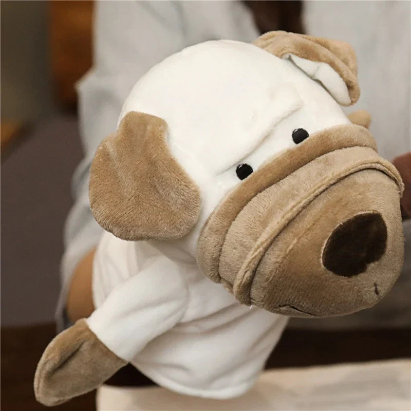 Cartoon Plush Hand Finger Puppets – Soft Interactive Toy for Kids, Party Supply & Family Gathering Fun