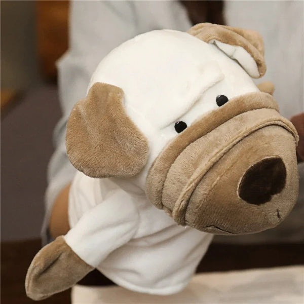 Cartoon Plush Hand Finger Puppets – Soft Interactive Toy for Kids, Party Supply & Family Gathering Fun
