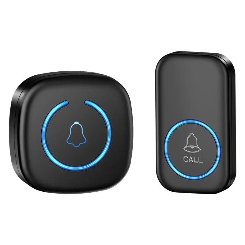 Wireless Doorbell IP44 Waterproof Smart Home Welcome Door Bell 300M Range 60Songs Intelligent Home Chime Bell Kit US/EU Plug