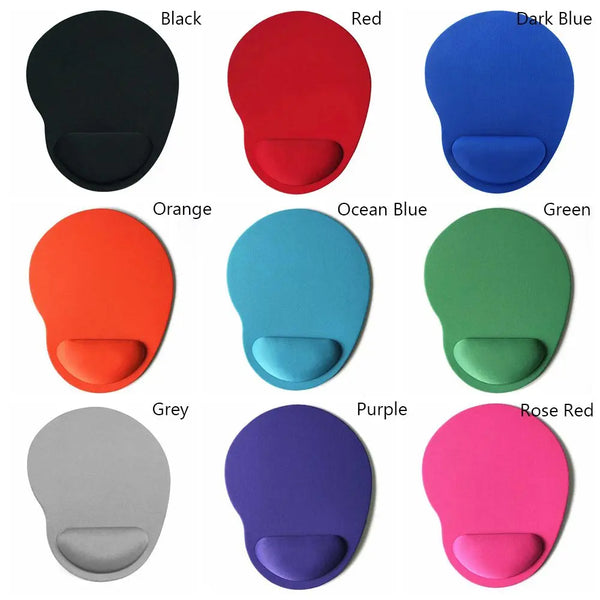 Ergonomic Wrist Rest Mouse Pad – Soft Non-Slip Mousepad with Comfortable Wrist Support for PC & Laptop