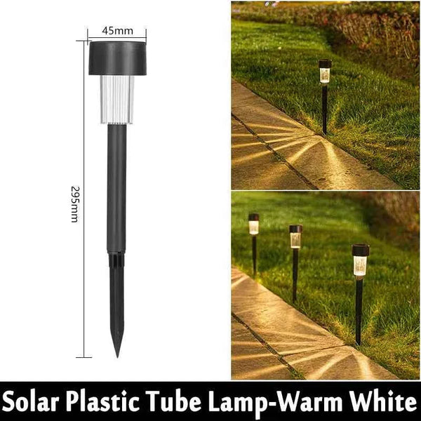 10-Pack Solar Outdoor Lights Garden Lanterns