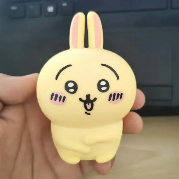 cute Chikawa Kawaii Bedroom Desktop Decoration Hachiware Usagi Cartoon Vinyl Doll Night Light Luminous Toy Surprise Girl Gifts