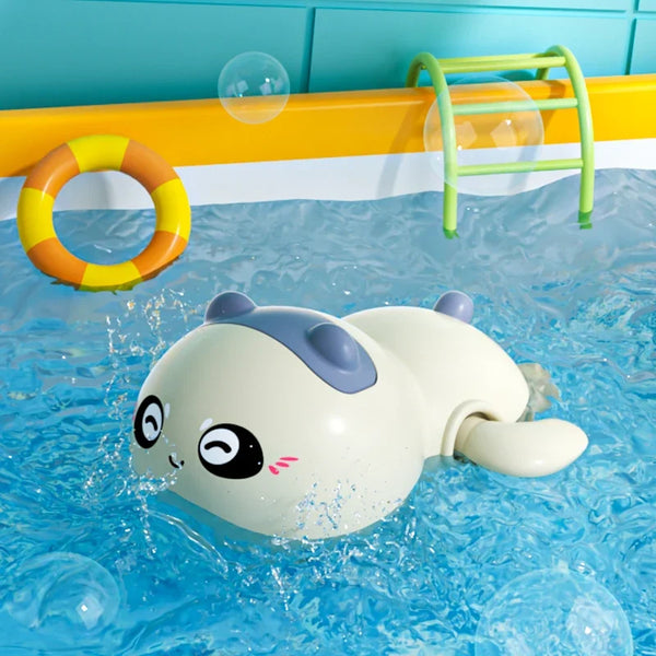 Baby Bath Toys – Swimming Clockwork Dolls & Animals, Fun Water Play for Kids’ Bathtub, Shower, and Bathroom