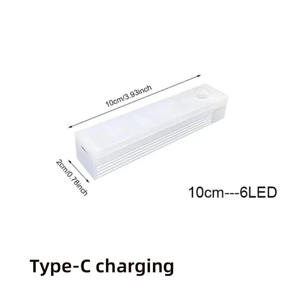 Wireless Rechargeable LED Night Lights Motion Sensor Lights Closet Kitchen Night Lights Bedroom Sensor Light Cabinet Stair Light