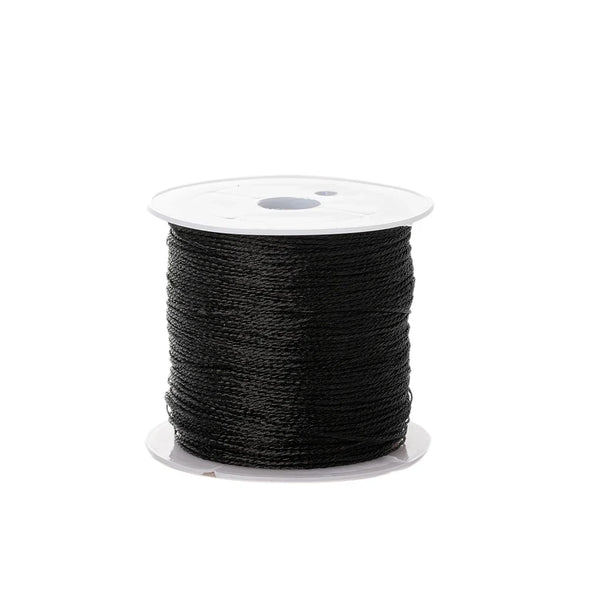 Metallic Beading Thread Cord – Rose Gold & Silver for DIY Jewelry