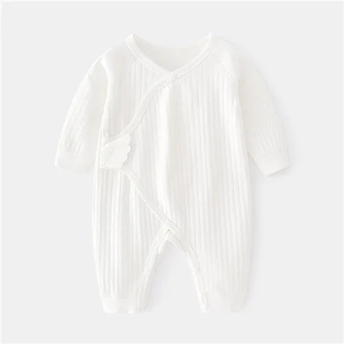 Cotton Newborn Baby Girl Boy Romper Print Infant Jumpsuit Casual New born Clothes For Girls Boys Spring Autumn Clothing New 0-6M
