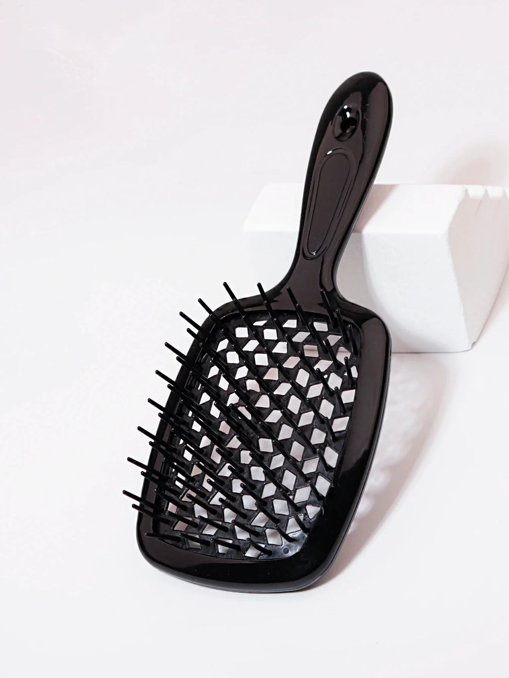 Tangled hair combed hair massage hairbrush hollowed out curly brush salon hairdresser hairdresser Special for real hair wigs