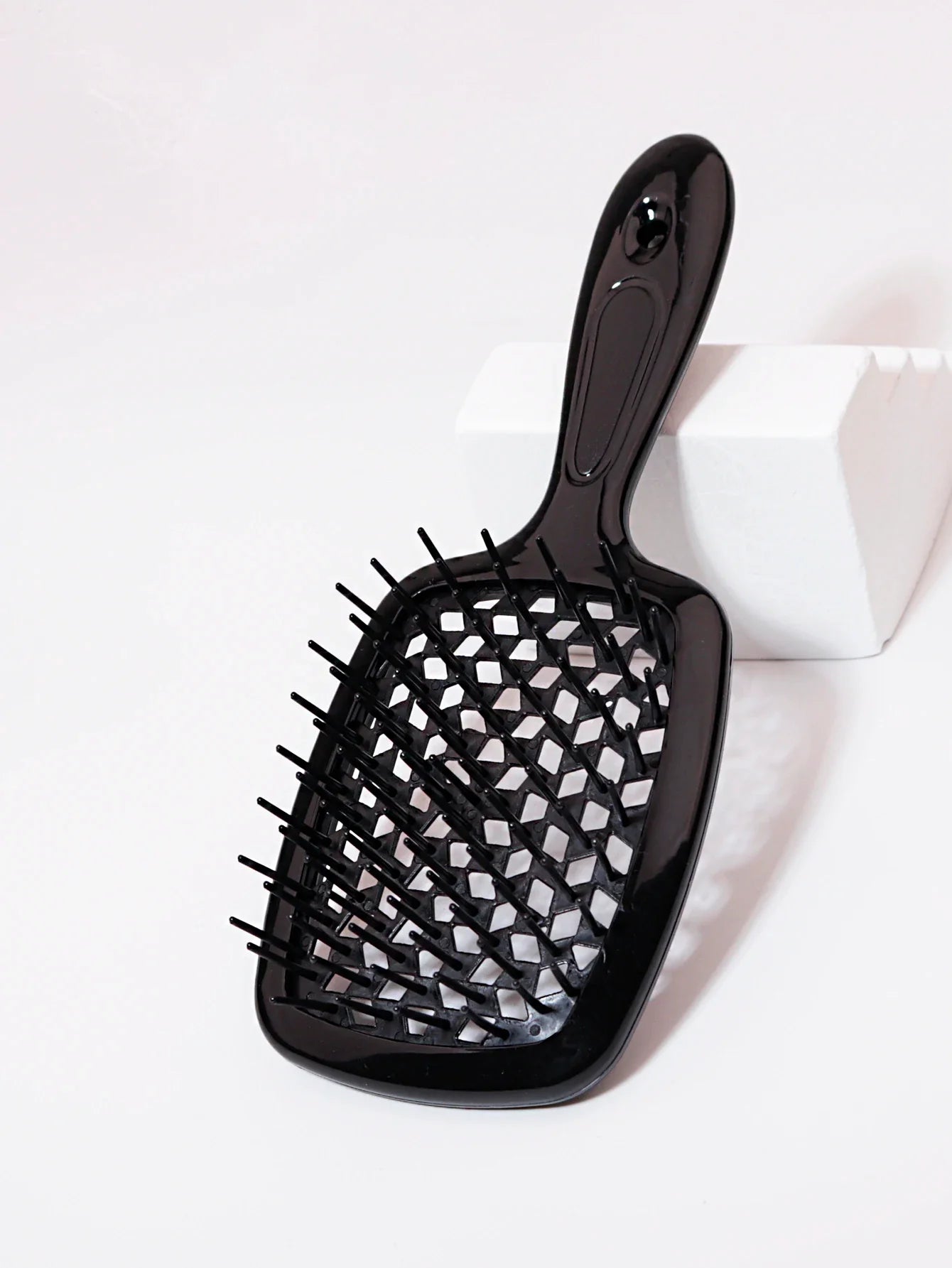 Tangled hair combed hair massage hairbrush hollowed out curly brush salon hairdresser hairdresser Special for real hair wigs