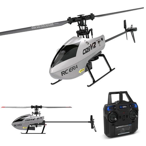 RC ERA C129V2 RTF RC Helicopter 2.4GHz 6-axis Gyroscope One Click 3D Flip Remote Control Aircraft Hobby Toys