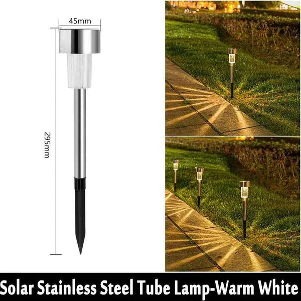 10-Pack Solar Outdoor Lights Garden Lanterns