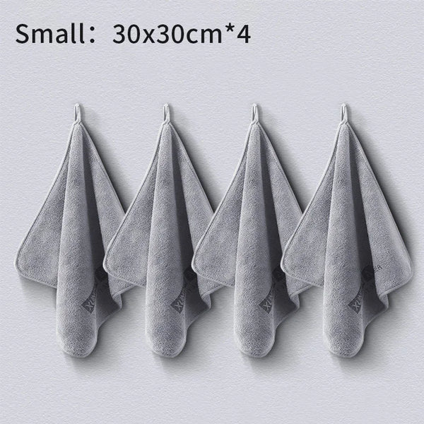 High-end Microfiber Auto Wash Towel Car Cleaning Drying Cloth Hemming Car Care Cloth Detailing Car Wash Towel