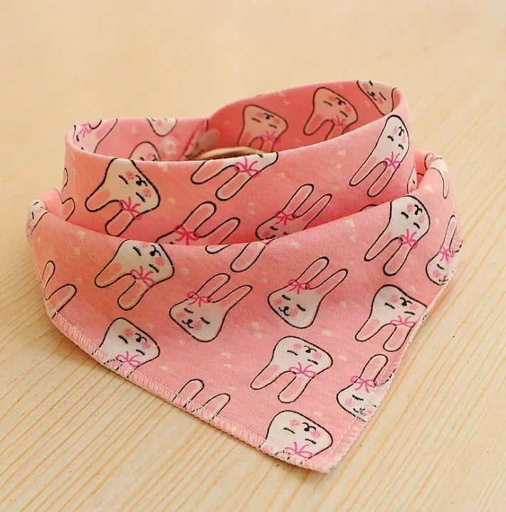 Soft Cotton Bandana for Dogs - Dog Neckerchief