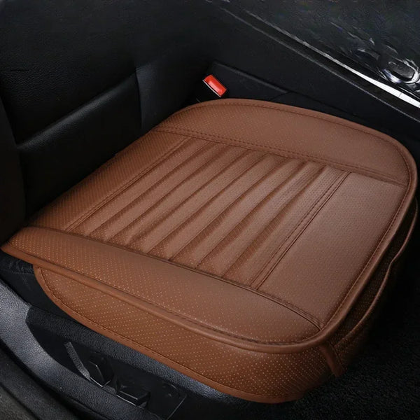 Universal Car Seat Cover Breathable PU Leather Pad Mat For Auto Chair Cushion Car Front Seat Cover Four Seasons Anti Slip Mat