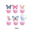 Butterfly Fairy Birthday Party Tableware Set – Pink Disposable Plates, Cups, Napkins & Tablecloth | Girls Party Decorations & Supplies