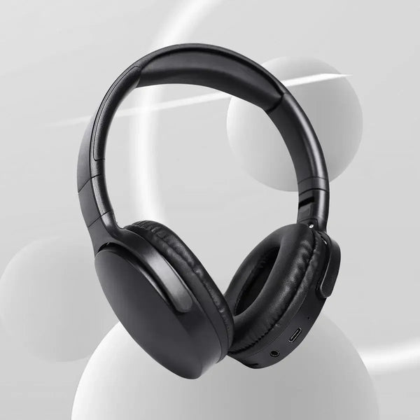 Bluetooth Wireless Over-Ear Headphones – Deep Bass, Long Battery Life