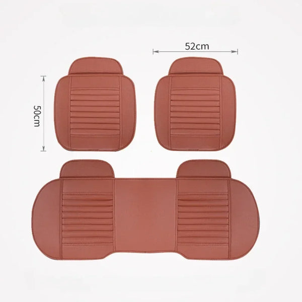 Universal Car Seat Cover Breathable PU Leather Pad Mat For Auto Chair Cushion Car Front Seat Cover Four Seasons Anti Slip Mat